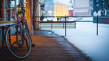 Cycling adventure, Urban street style, Bicycle of dom, Vintage charm HD wallpaper