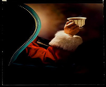 Coffee break, chair, christmas, break, coffee, santa HD wallpaper