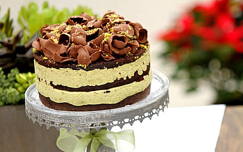 Food, Chocolate, Cake, Cream, Sweet, Chip, Shavings, Chit, Crumb HD wallpaper