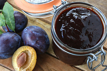 Plum butter, Pflaumenmus, The daring gourmet HD wallpaper