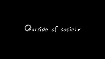 Outside Of Society , typography HD wallpaper
