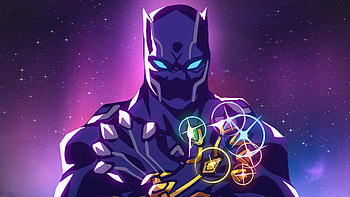 Infinity Panther, black-panther, superheroes, artist, artwork, digital-art, artstation HD wallpaper