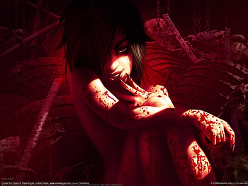 Steve Argyle, emo style, red HD wallpaper