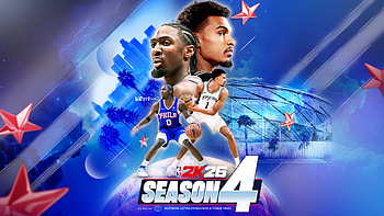 NBA 26 Season 4: Towering Star vs. Lightning Guard — Quad, Video Game, NBA 26, Victor Wembanyama, Basketball HD wallpaper