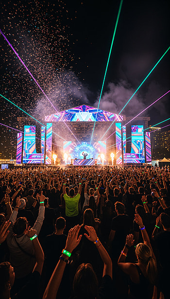crowd HD phone wallpaper