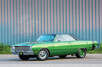 1969-Dodge-Dart-Swinger, Mopar, Green, Classic, 1969 HD wallpaper