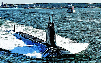 USS Colorado, , vector art, SSN-788, submarines, United States Navy, US army, abstract ships, battleship, US Navy, Virginia-class, USS Colorado SSN-788 HD wallpaper
