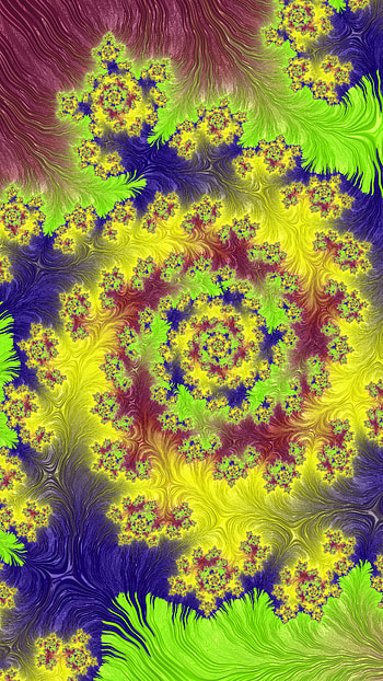 Fractal Art Trippy Psychedelic Background for Smart, colors, psychedelic, trippy, Abstract, fractal HD phone wallpaper