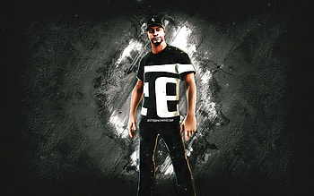 Fortnite Maranello Racer Skin, Fortnite, main characters, gray stone background, Maranello Racer, Fortnite skins, Maranello Racer Skin, Maranello Racer Fortnite, Fortnite characters HD wallpaper