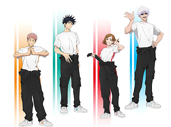 Jujutsu Kaisen Anime – Dynamic Cursed Energy Squad, Anime, Jujutsu Kaisen HD wallpaper