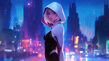Gwen Stacy Timeless Charm, gwen-stacy, superheroes, artwork, artist, digital-art, deviantart HD wallpaper