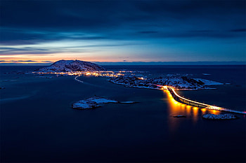 Sommaroy, Norway, Troms , Backgrounds HD wallpaper