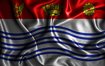 Barrie flag, , silk wavy flags, canadian cities, Day of Barrie, Flag of Barrie, fabric flags, 3D art, Barrie, cities of Canada, Barrie 3D flag HD wallpaper