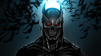 Terminator Batman, terminator, batman, artwork, artist, digital-art, superheroes, deviantart HD wallpaper