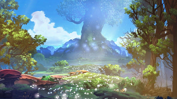 Ori and the Blind Forest, Trees HD wallpaper