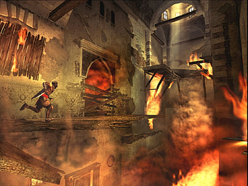 prince of persia the two thrones, running, prince of persia, chasing, adventure, action, fast, game, fire, warrior HD wallpaper