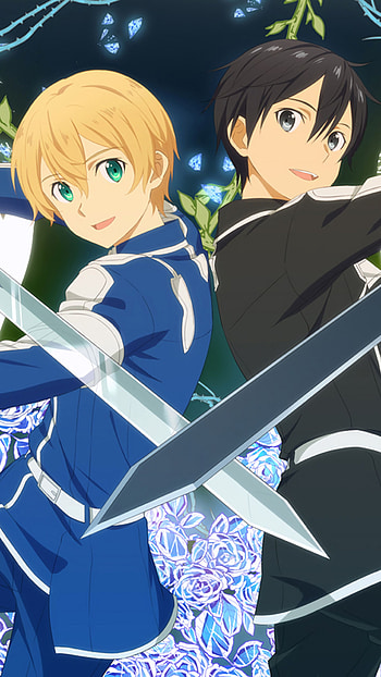 Kirito, Eugeo, choices, Anime duo fanart HD phone wallpaper