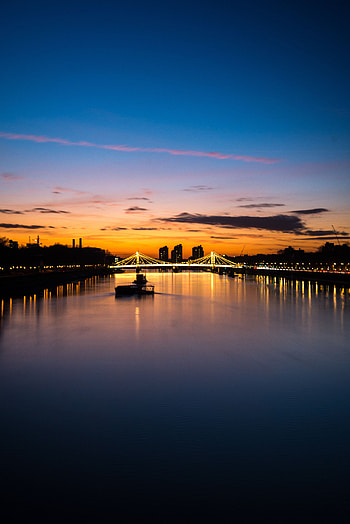 City Lights, London, Cities, Rivers, Night City, Bridge HD phone wallpaper