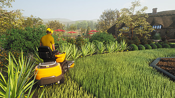 Lawn Mowing Simulator Game, video game, Lawn Mowing Simulator HD wallpaper