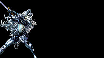 Lady Death, black background, comics, characters, chaos comics, illustration HD wallpaper
