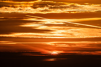 Nature, Sunset, Sky, Sun, Twilight, Clouds, Dusk, Sunny HD wallpaper