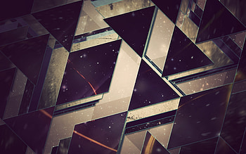 Triangles Abstract Background, triangle, abstract HD wallpaper
