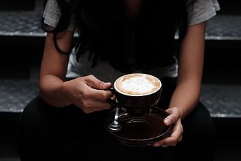 Food, Coffee, Cup, Hands, Cappuccino HD wallpaper