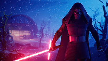 Kylo Ren In Fortnite, kylo-ren, fortnite, games HD wallpaper