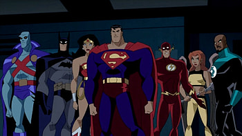 Justice League, league, series, animated, justice HD wallpaper