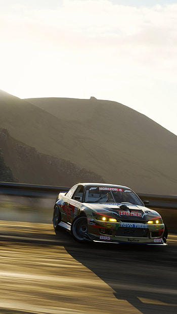 Nissan Silvia RC926 FH 4, Drifting HD phone wallpaper