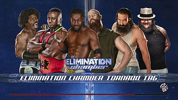 WWE 15 - The New Day vs. The Wyatt Family in the Elimination Chamber - YouTube HD wallpaper