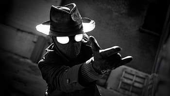 Spider-Man Noir — Black & White, Black & White, Spider Man HD wallpaper
