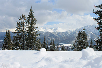 Nature, Mountains, Snow, Carpathians, Tatras HD wallpaper