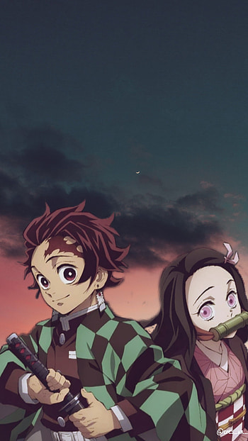 Tanjiro, Demon Slayer, Cartoon HD phone wallpaper