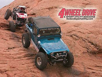 Downhill, jeep, buggy, 4x4, rock HD wallpaper