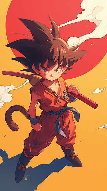 Kid Goku Adventure - Dragon Ball, Goku, Dragon Ball, Anime, cartoon HD phone wallpaper