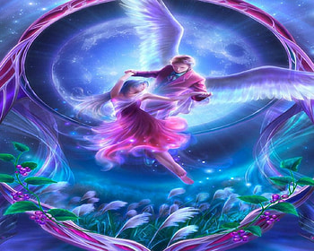 World of Love, abstract, fantasy, 3d, love HD wallpaper
