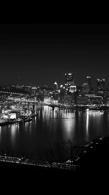 Pittsburgh skyline , Skyline backgrounds, Skyline HD phone wallpaper