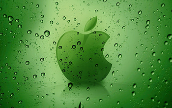 Apple Computer Red Reflexion Screensavers HD wallpaper