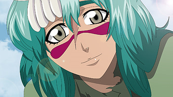 Nel tu, sexy, mask, nel, hot, cute, beautiful, beauty, anime girl, bleach, pretty, aqua hair, cool, espada, neliel HD wallpaper