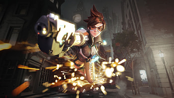 Tracer Overwatch , overwatch, games, xbox-games, ps-games, pc-games HD wallpaper