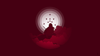Naruto Shippuuden Minimalist , naruto, anime, artist, artwork, digital-art, minimalism, minimalist, deviantart HD wallpaper