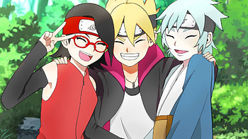 Boruto Uzumaki Mitsuki Sarada Uchiha Boruto HD wallpaper