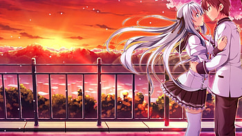 Anime, kiss HD wallpaper
