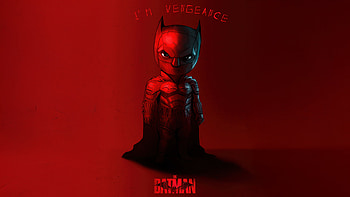 Chibi The Batman, batman, the-batman, superheroes, artwork, art, digital-art, artstation HD wallpaper