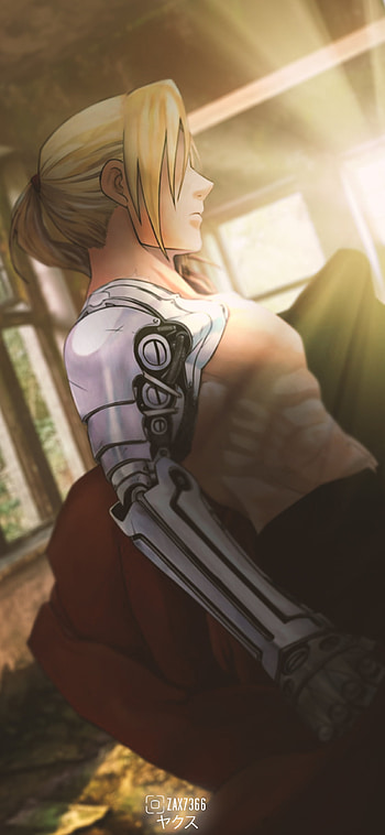 Edward Elric, edit, fullmetal alchemist, anime HD phone wallpaper