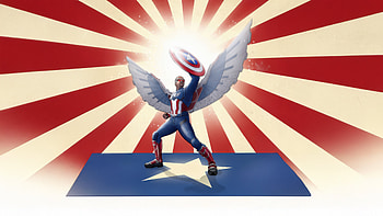 Captain America Never Defeated, captain-america, captain-america-brave-new-world, superheroes, artwork, art, digital-art HD wallpaper