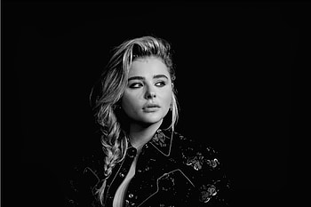 Chloe Grace Moretz, babe, lady, model, Blonde, actress, woman HD wallpaper