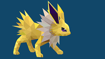 Jolteon, Lightning fast, Jolteon backgrounds, Eeveelution power HD wallpaper