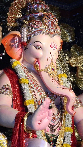 Ganpati Bappa Morya, Lord Ganesh, Ganesh Murti HD phone wallpaper